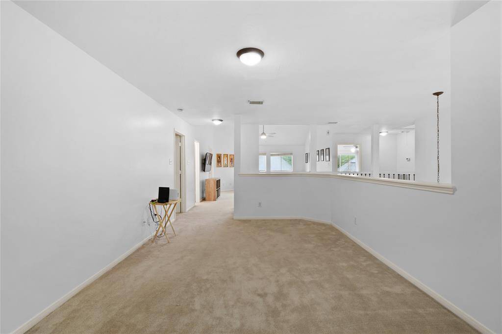 Set up this space as a craft room, homework area, or a second gameroom so you can have one space as an additional entertaining room and one as a gameroom for toys.