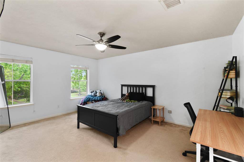 All of the secondary bedrooms are spacious and bright with generous closet space.
