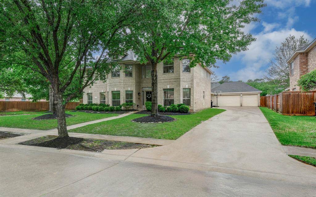 Enjoy extra storage and parking space in the 3 car garage.