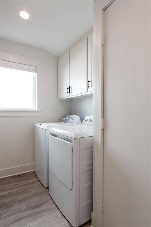 Washer and dryer.