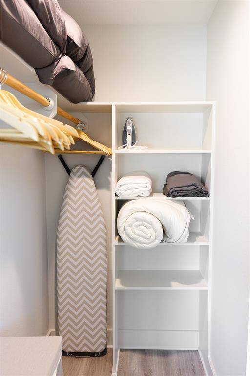 Walk in closet.