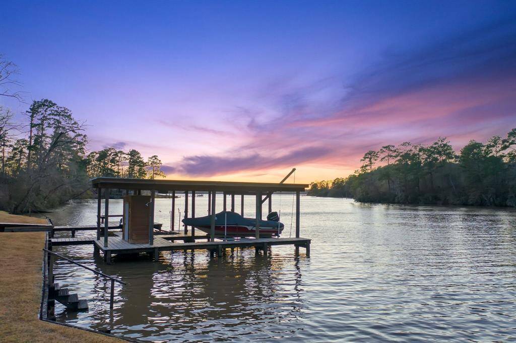Private boathouse