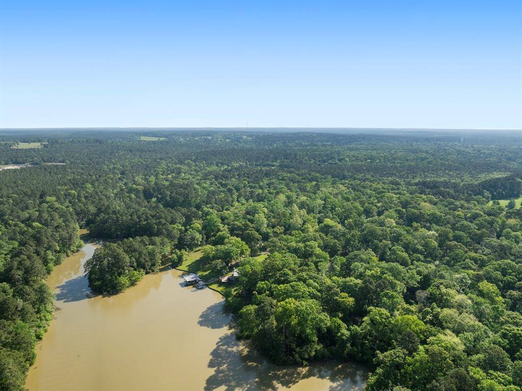 Aerial of cove
