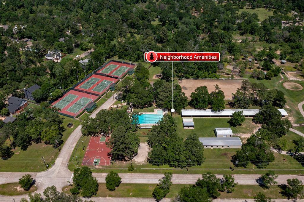 Amenities include a pool, basketball court, tennis courts, horse arena and more!