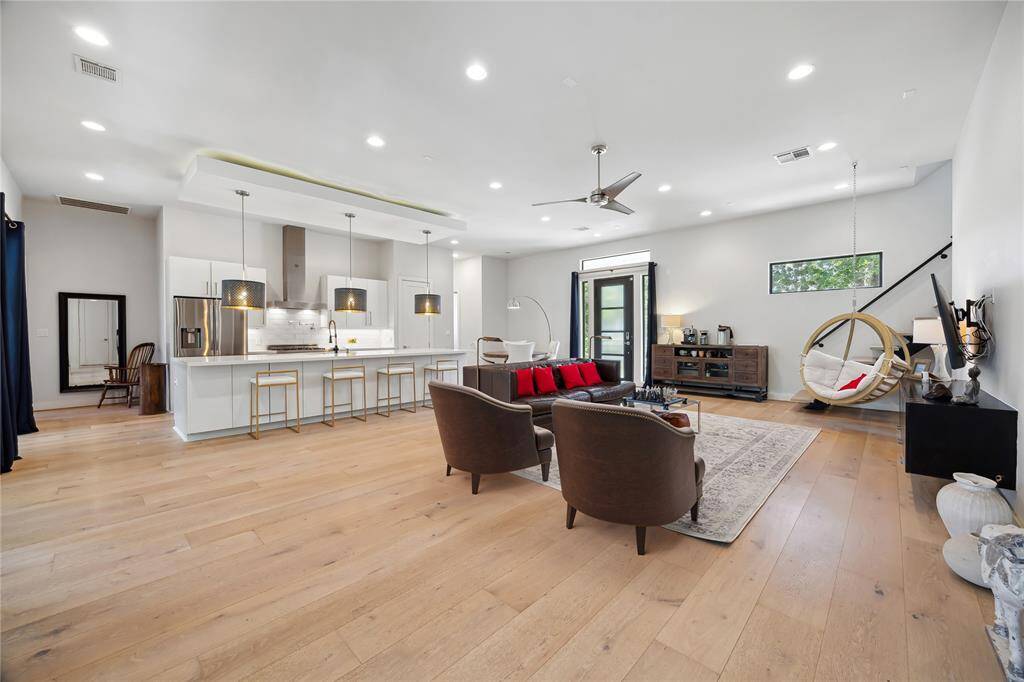 *Photo is virtually staged* Another view of the bright andspacious living room