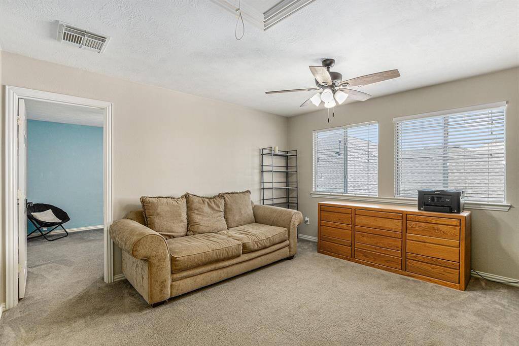upstairs living