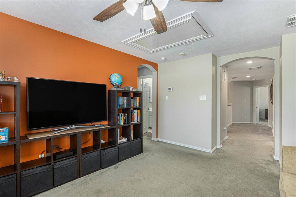 upstairs gathering area
