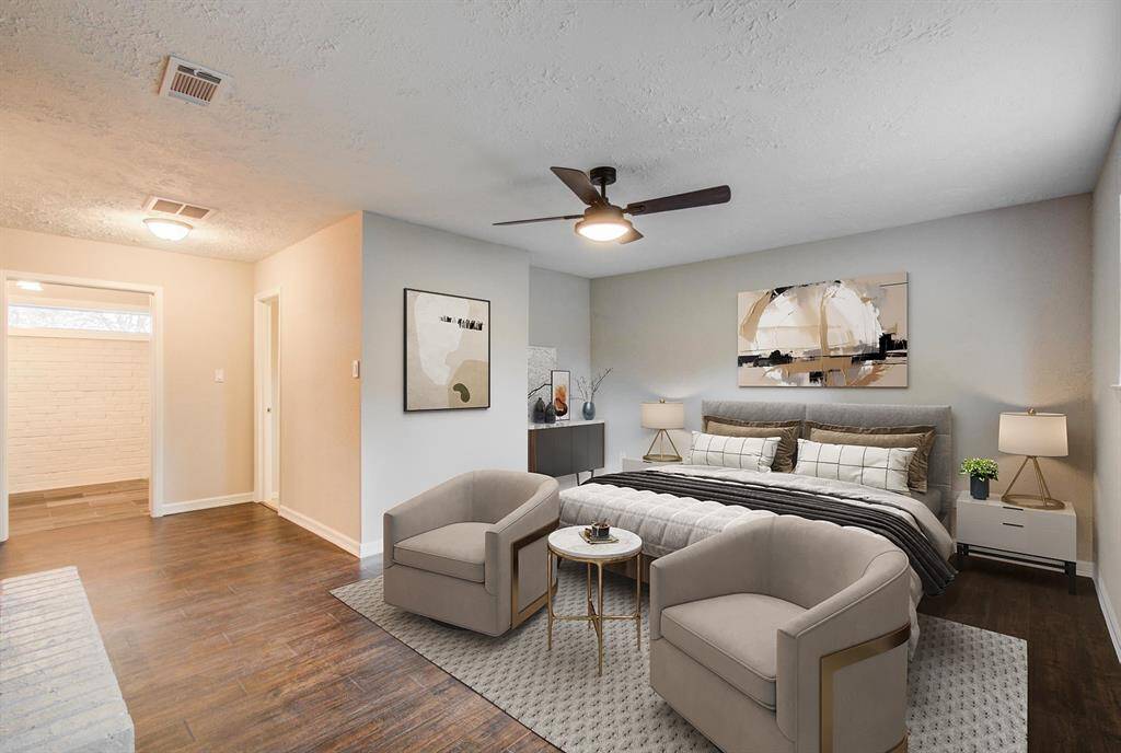 Master Bedroom - Virtually Staged.