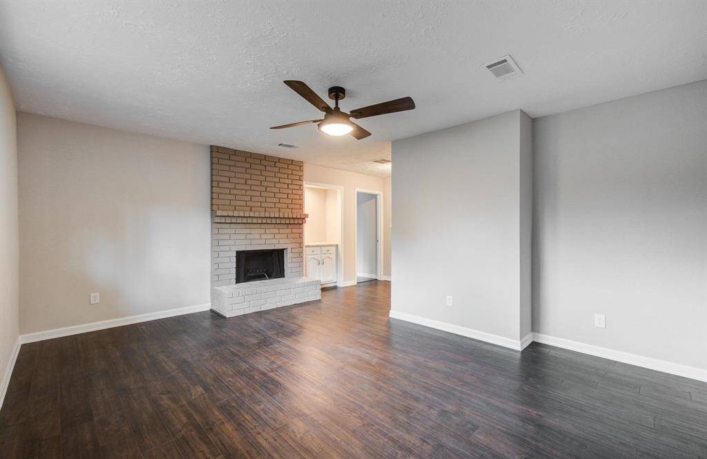 Master Bedroom also has it's own fireplace.