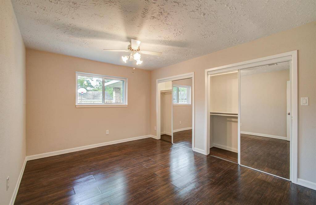 On the other side of the home there is a 2nd Bedroom with double closets.