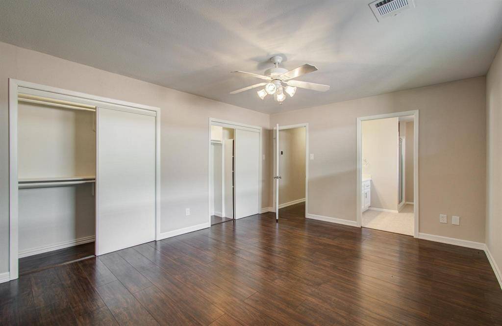Another view of MIL Suite Bedroom and it's multiple closets.
