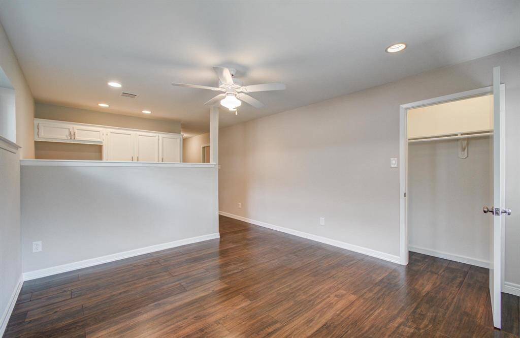 MIL Suite Living Room has another closet for more storage.