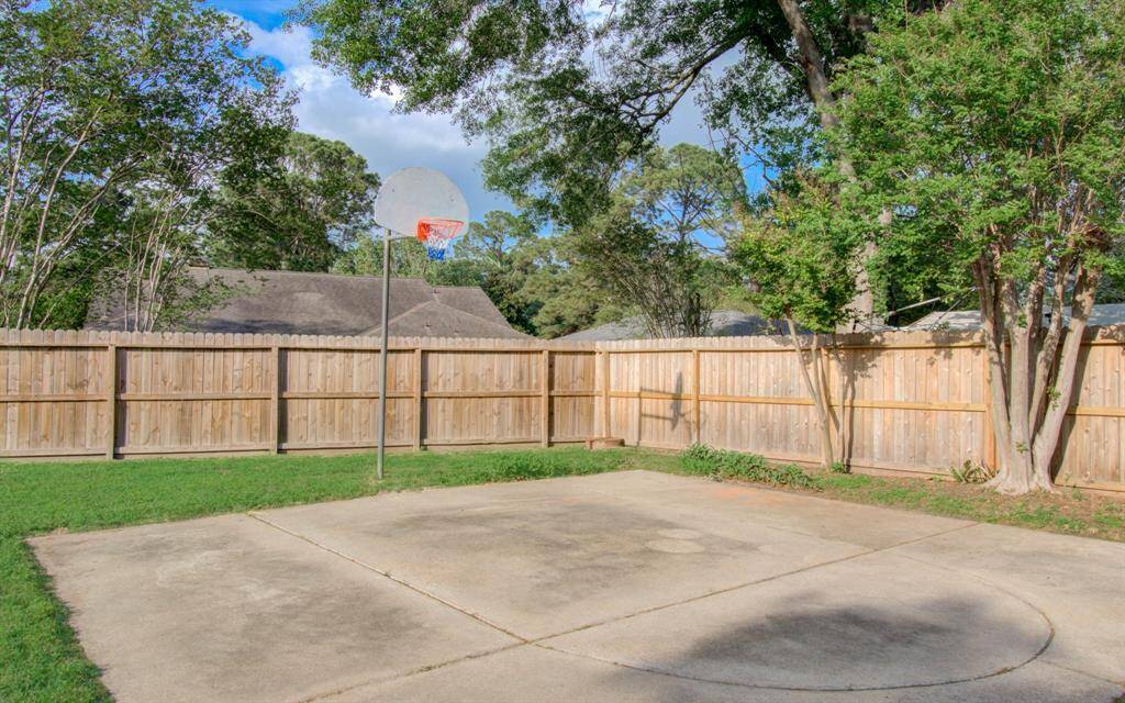 Your own private half court basketball Court in your backyard.