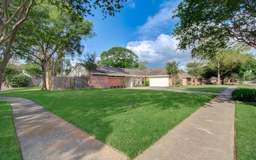 Nice large corner lot, with plenty of space in front yard and back.