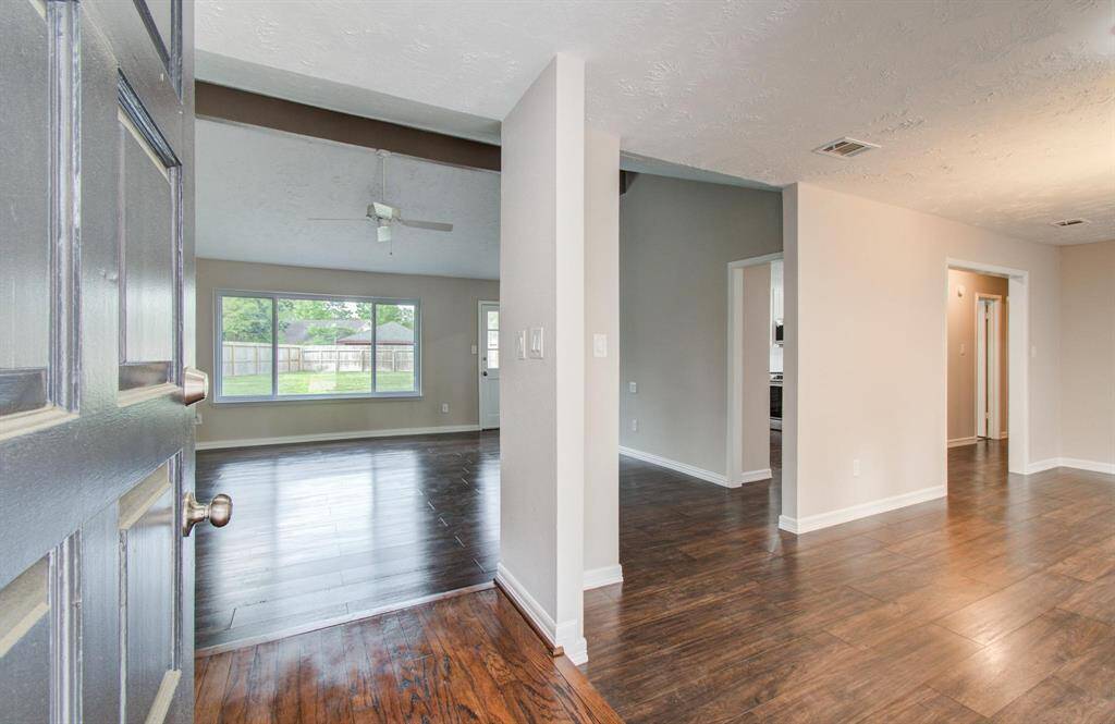 Step inside this beautifully updated home with new paint through out interior, new baseboards and new double pane windows.