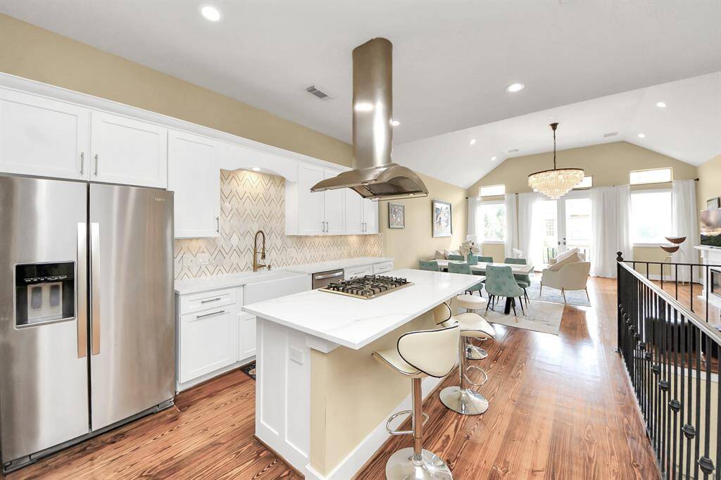 Open concept Kitchen