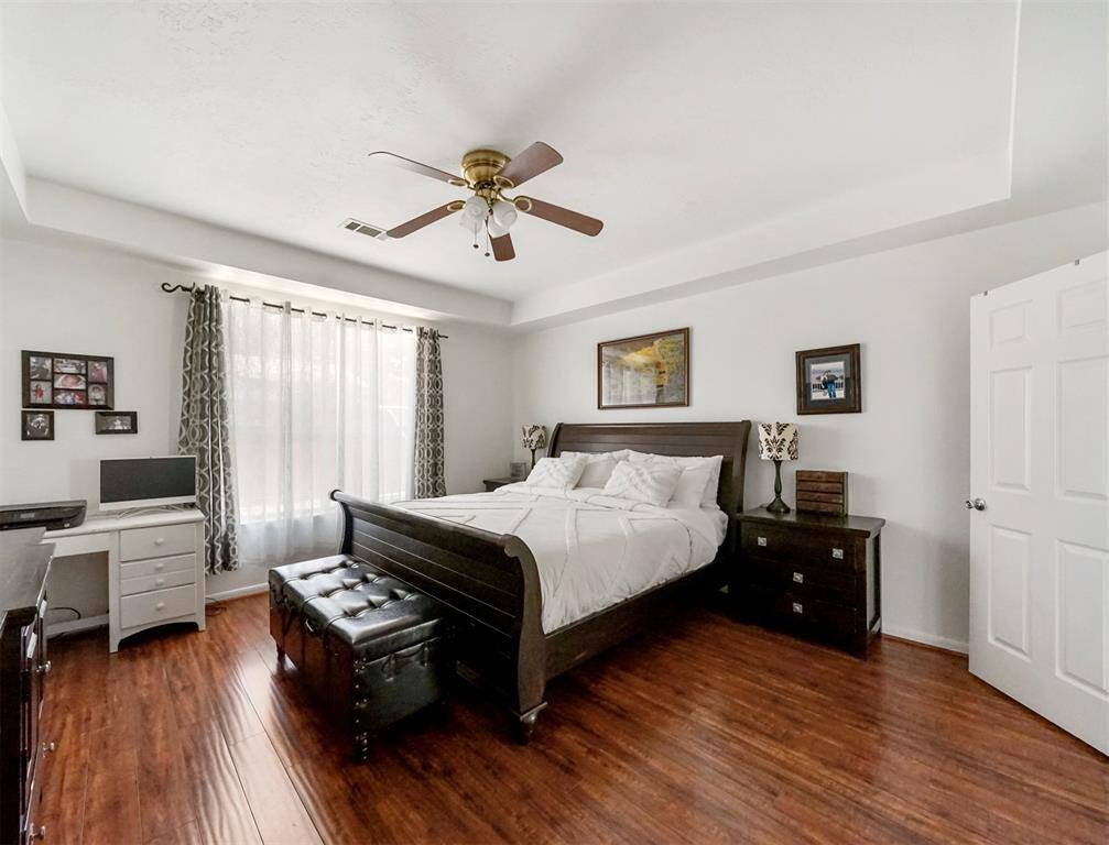 Your primary bedroom.