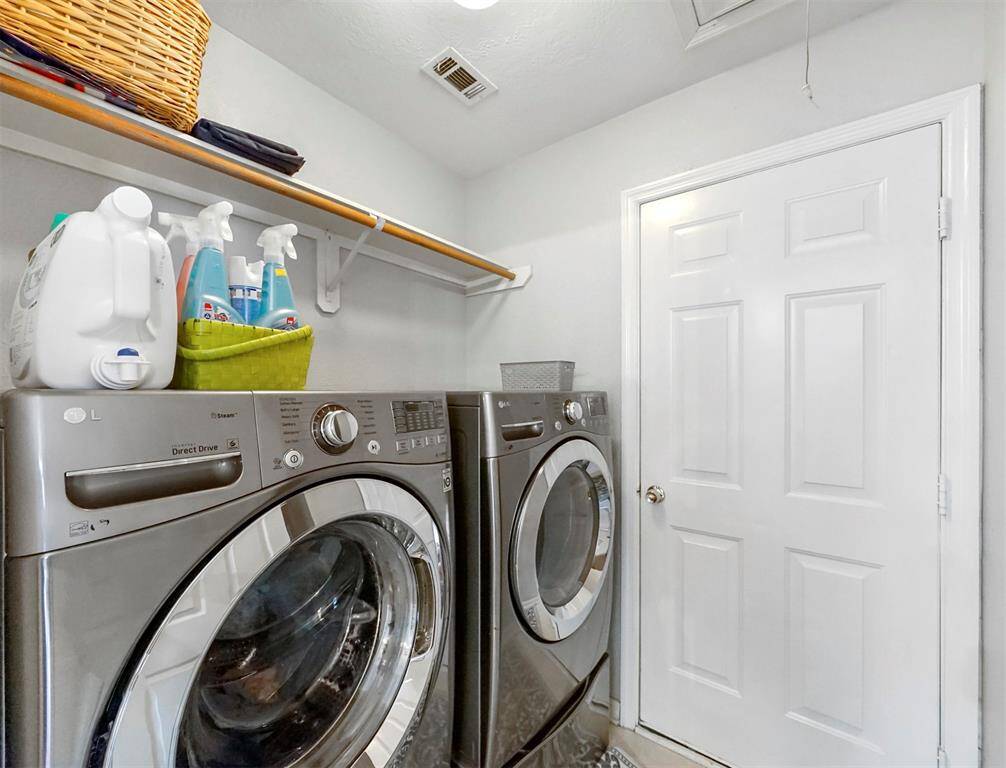 Your in home laundry room.