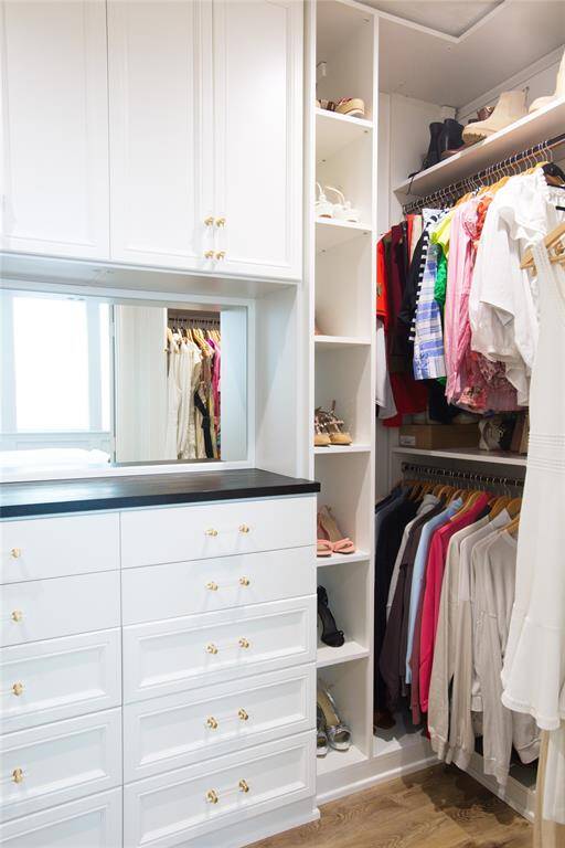 Primary Bedroom with custom built-ins