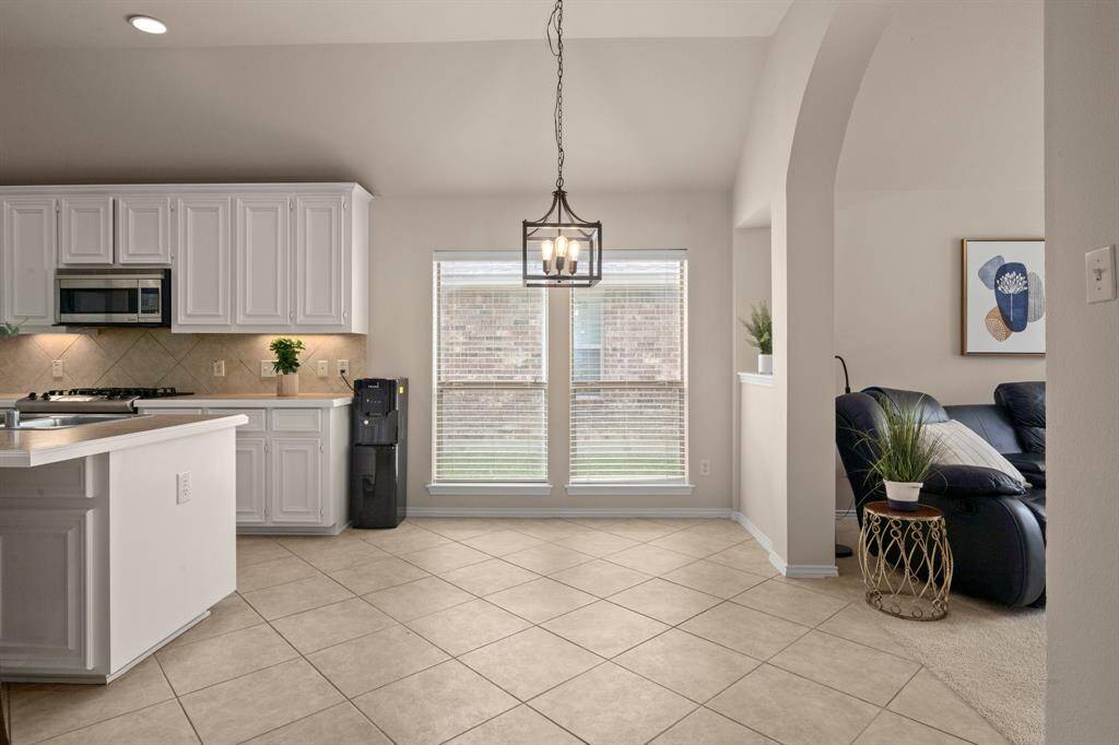 Dining space flows seamlessly into the main living area.