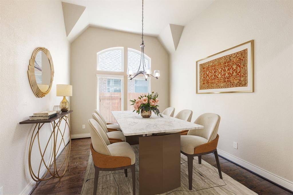 Formal Dining (Virtually staged inspirational photo.)