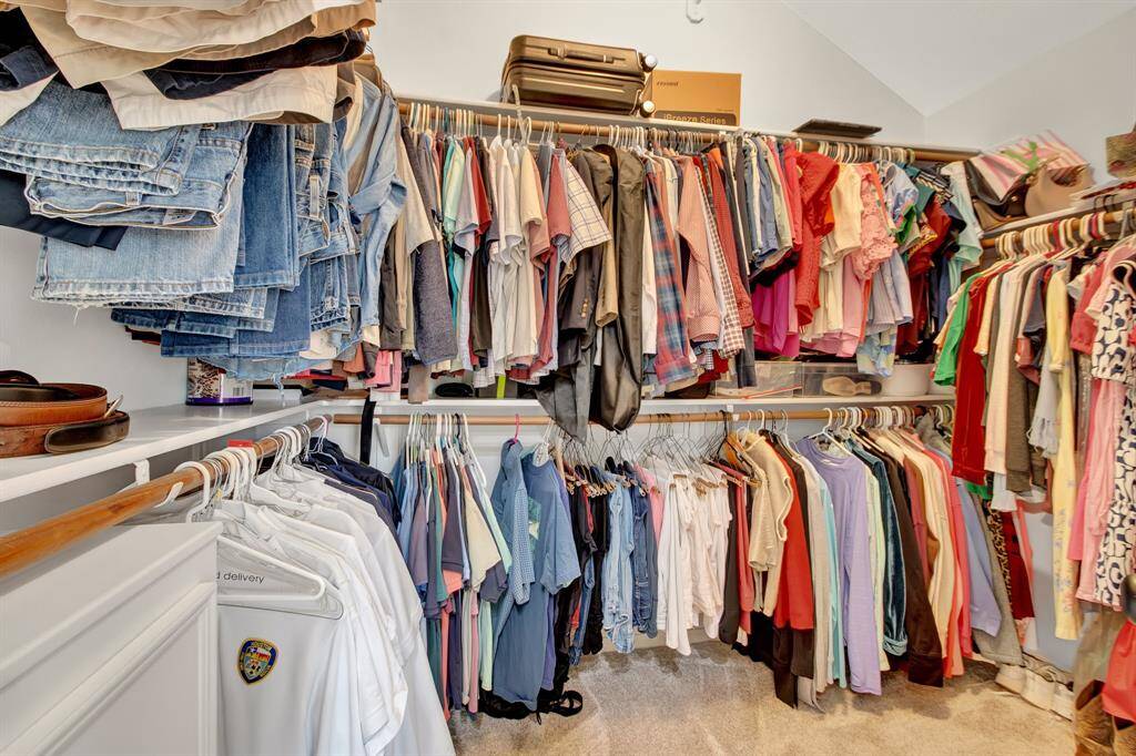 Spacious Master Closet