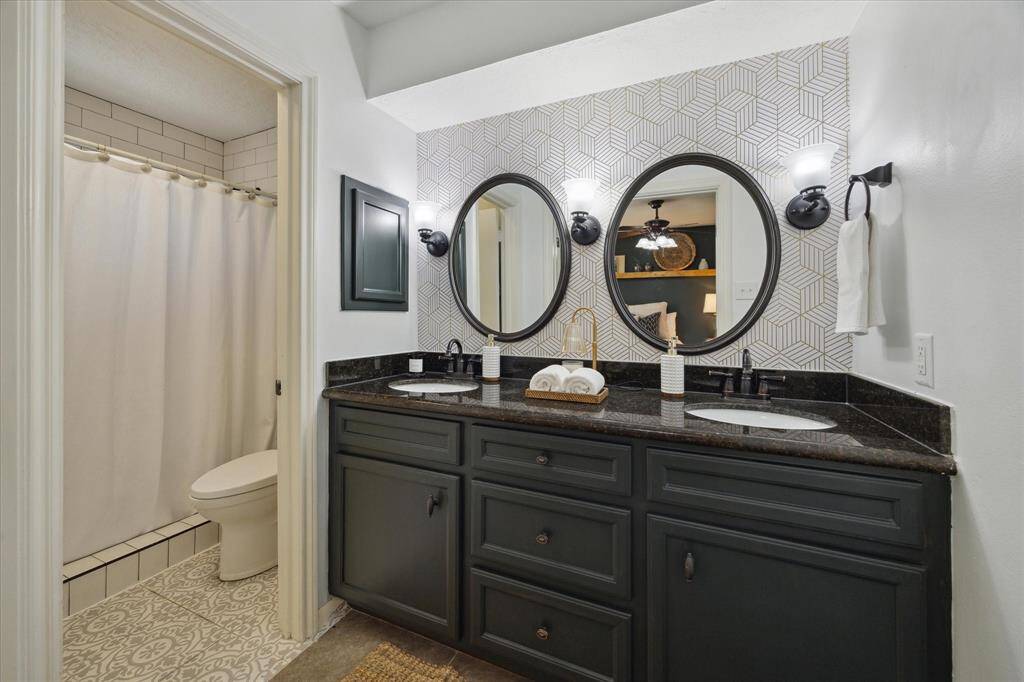 Second bedroom with double closets, offering ample storage.