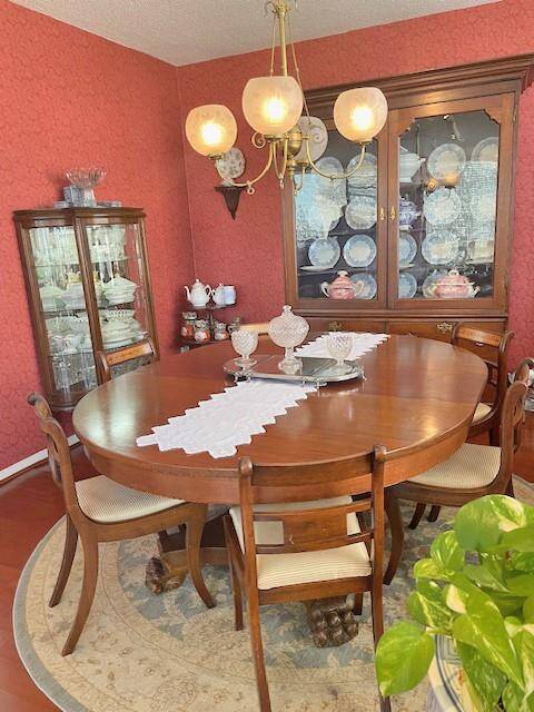 Detail of specious dining room