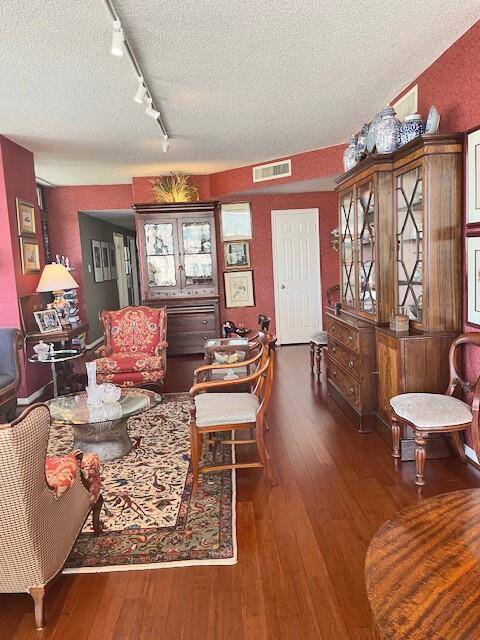 View from dining area through living room
