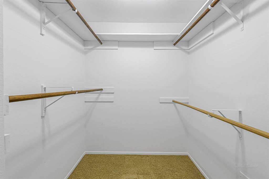 Spacious bedrooms