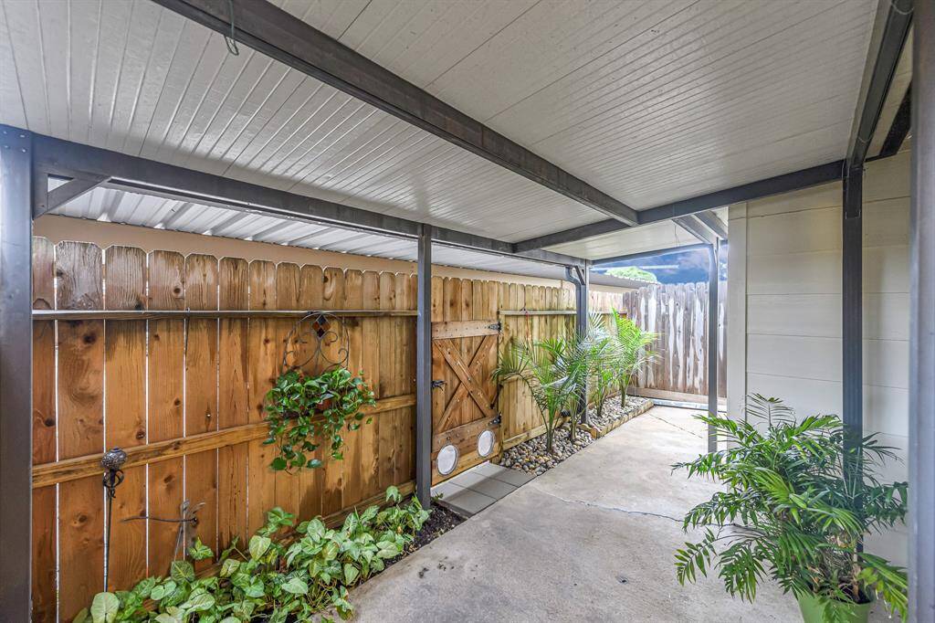 Step out onto the patio & enjoy the quaint surroundings