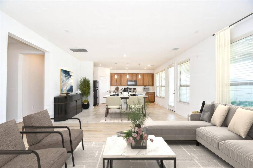 Living/Family area- Virtually Staged
