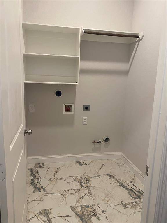 First entrance half bathroom