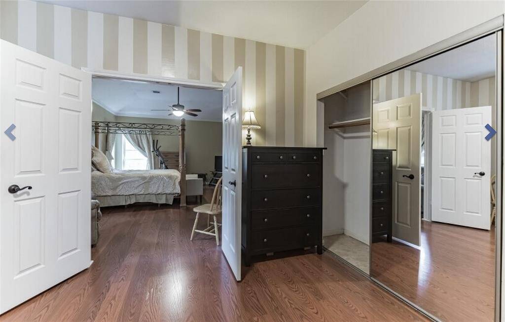 Room off the primary and closet