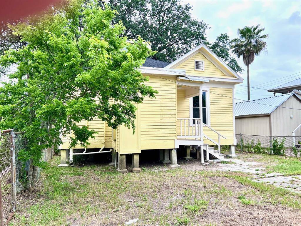Rear of home