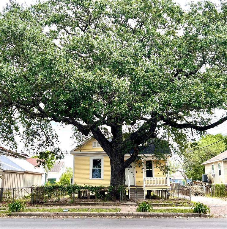 Majestic oak shades the front yard and porch!