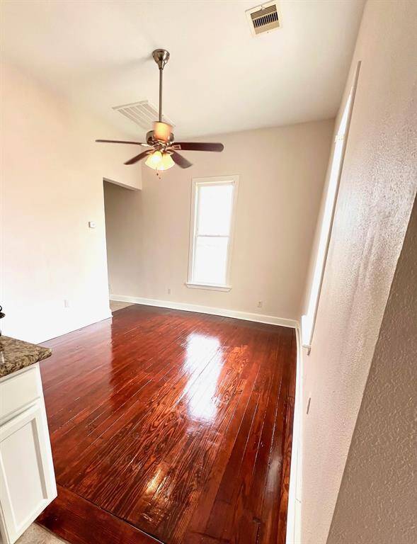 Room adjoining kitchen-dining plus living, office,