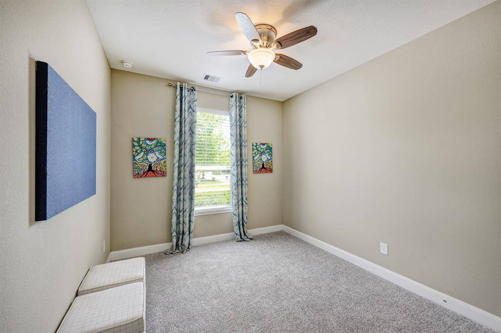 The secondary bedroom area is back towards the front of the house.