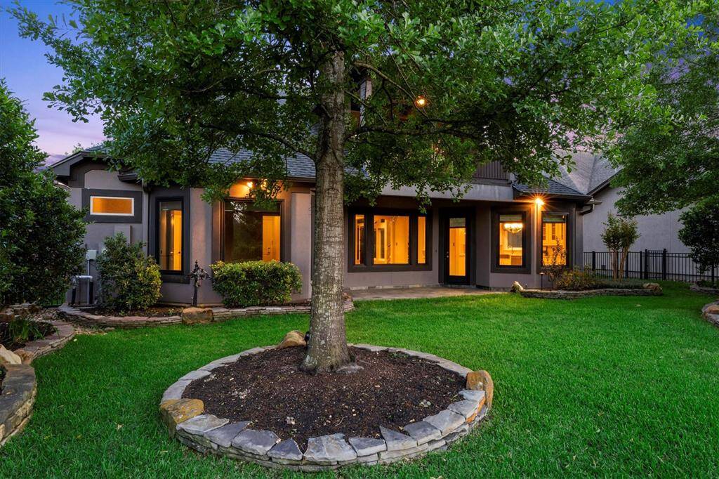 Custom Stucco and Stone Home
