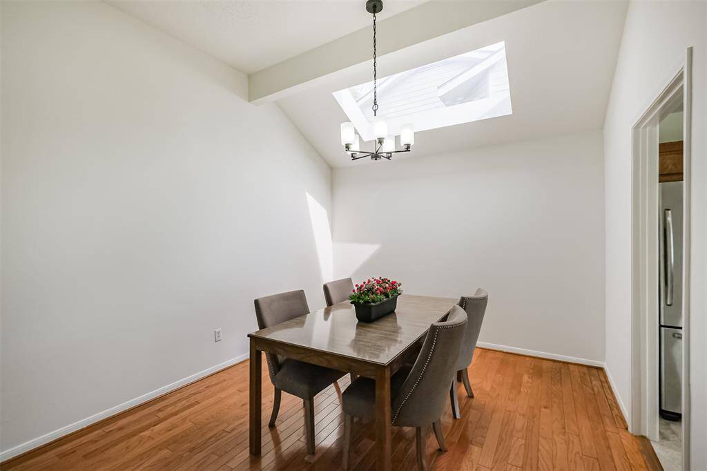 And you will love the sky-light which allows for so much natural light!