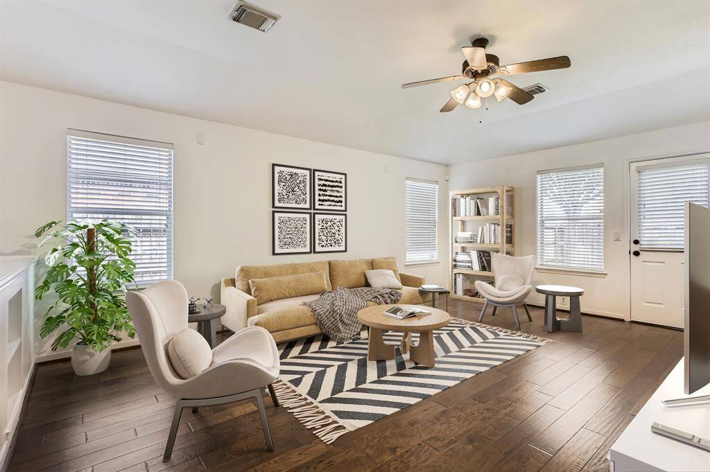 Virtual Staging of Living Room