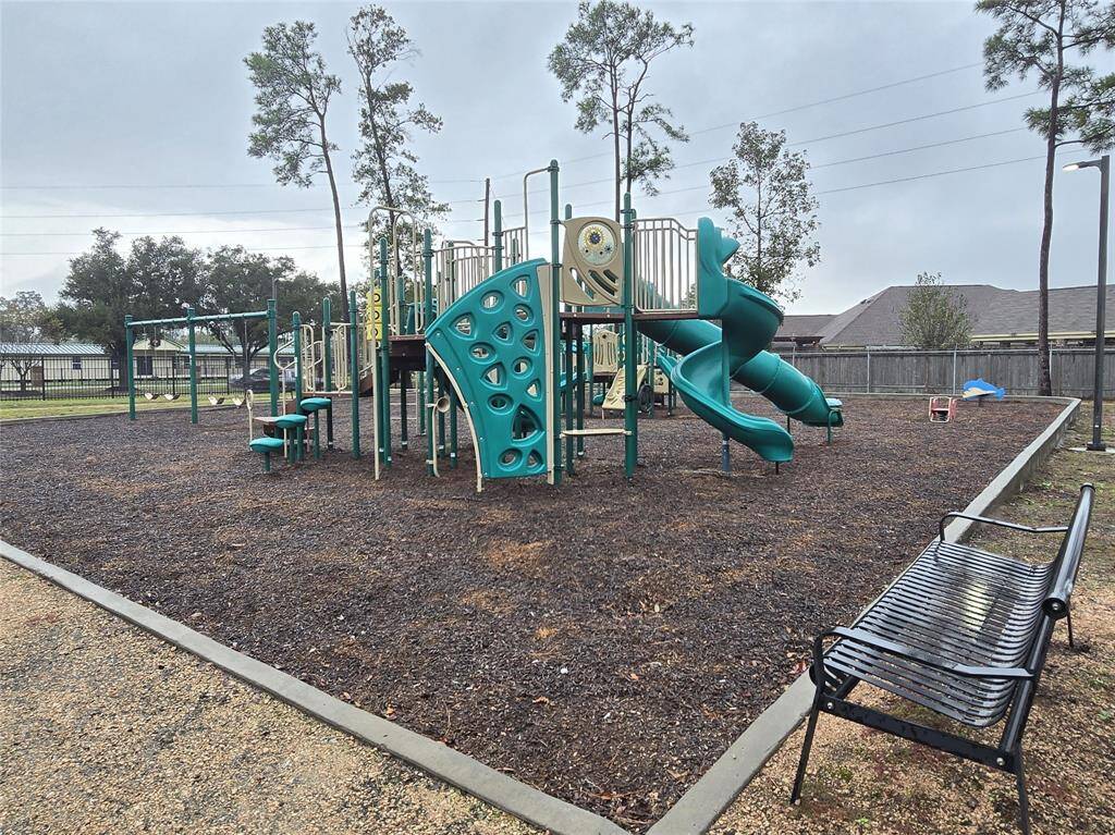 One of the many parks with playground just minutes from your home, this is the actual HOA community park, however many parks all around the home very close by.