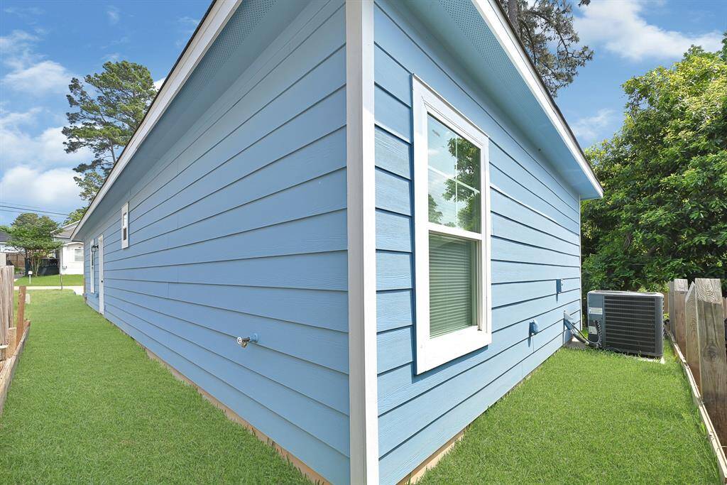 Rear of home