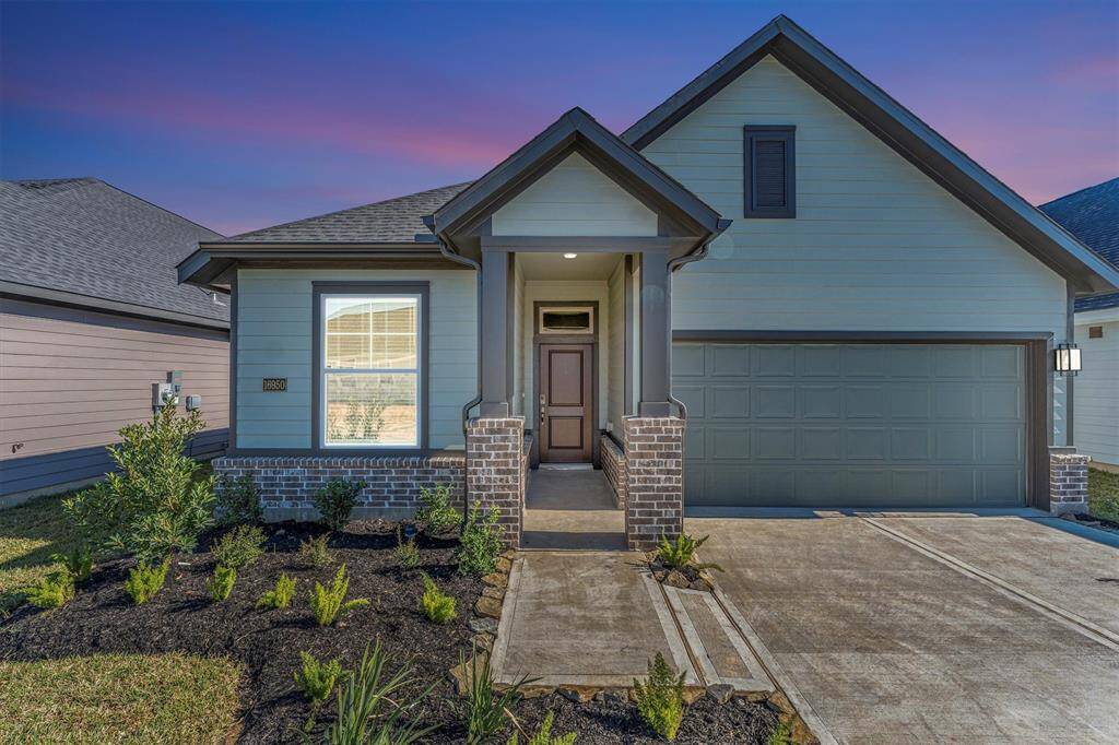 Front of home twilight