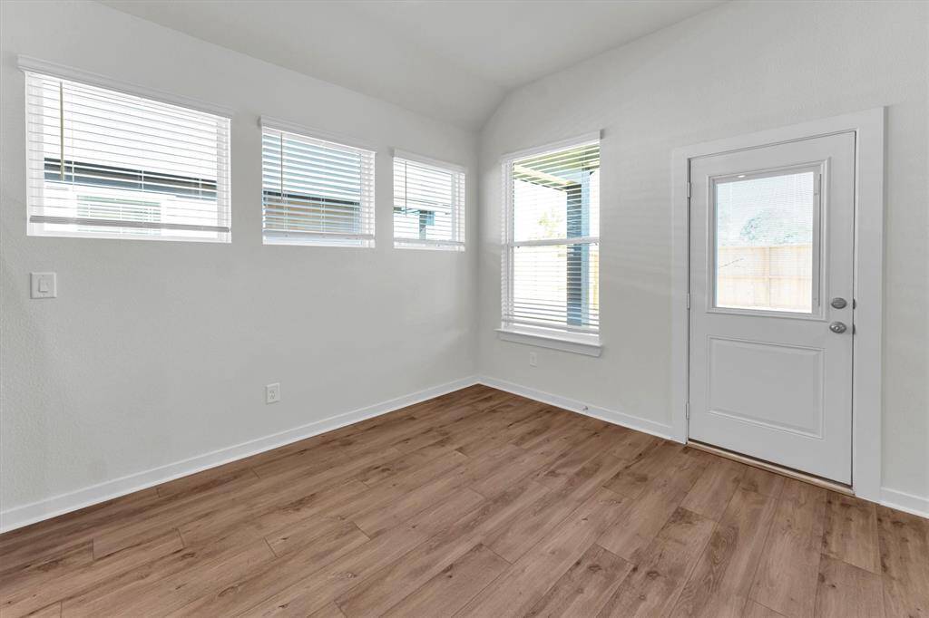 Living room to back patio