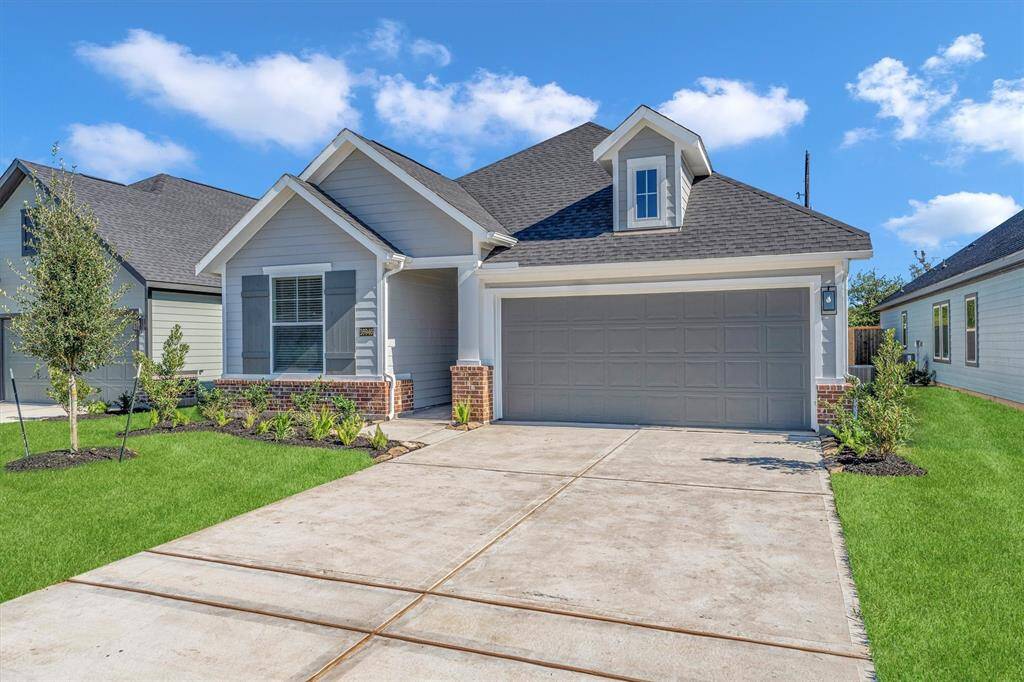 2-car garage with double-wide driveway offers plenty of off-street parking for you and your guests.
