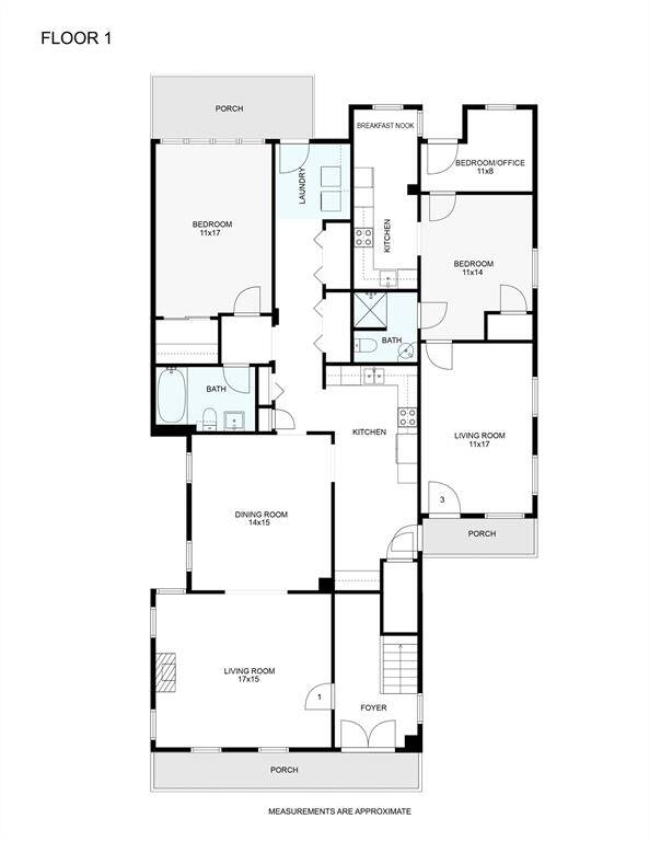 floorplan- floor 1