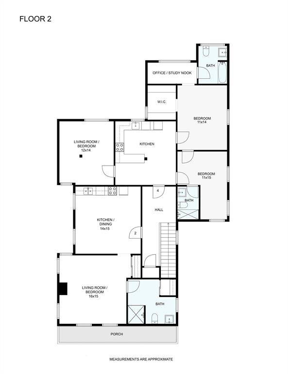 floorplan- floor 2