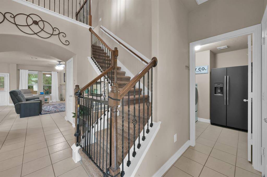 Downstairs Utility with second refrigerator