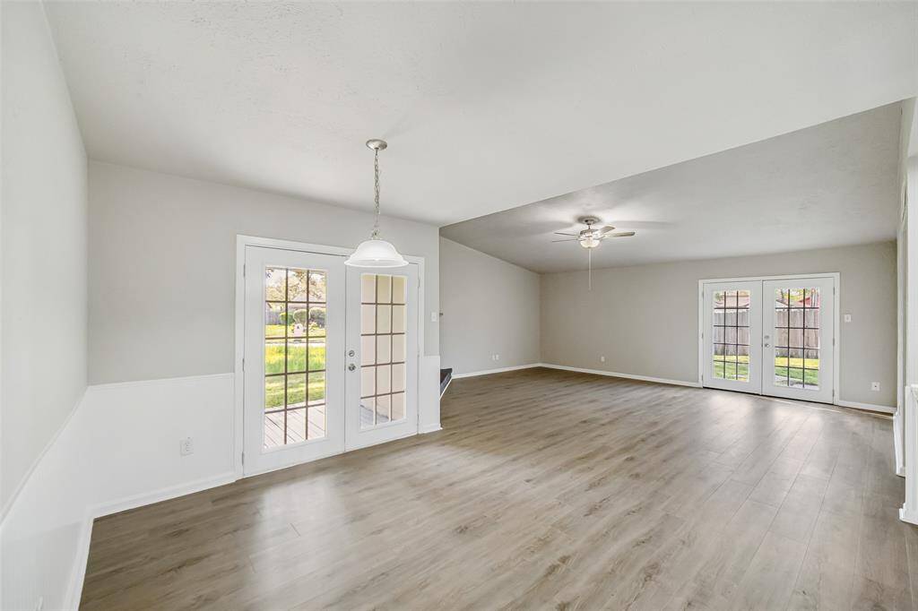 The breakfast room sits just off the kitchen, seamlessly opening to the family room for a bright and connected living space.